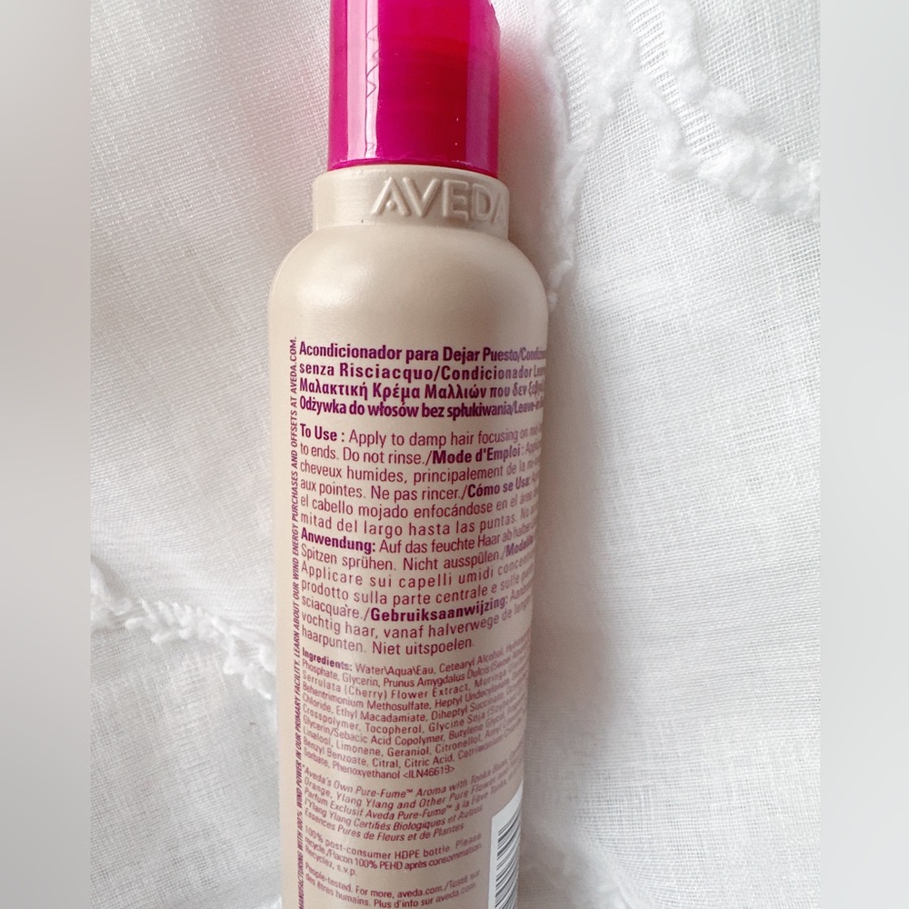 NEW Aveda cherry almond softening leave in conditioner 200ml - Picture 4 of 4